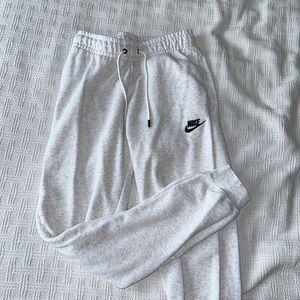 Women's NIKE light gray sweatpants size XS